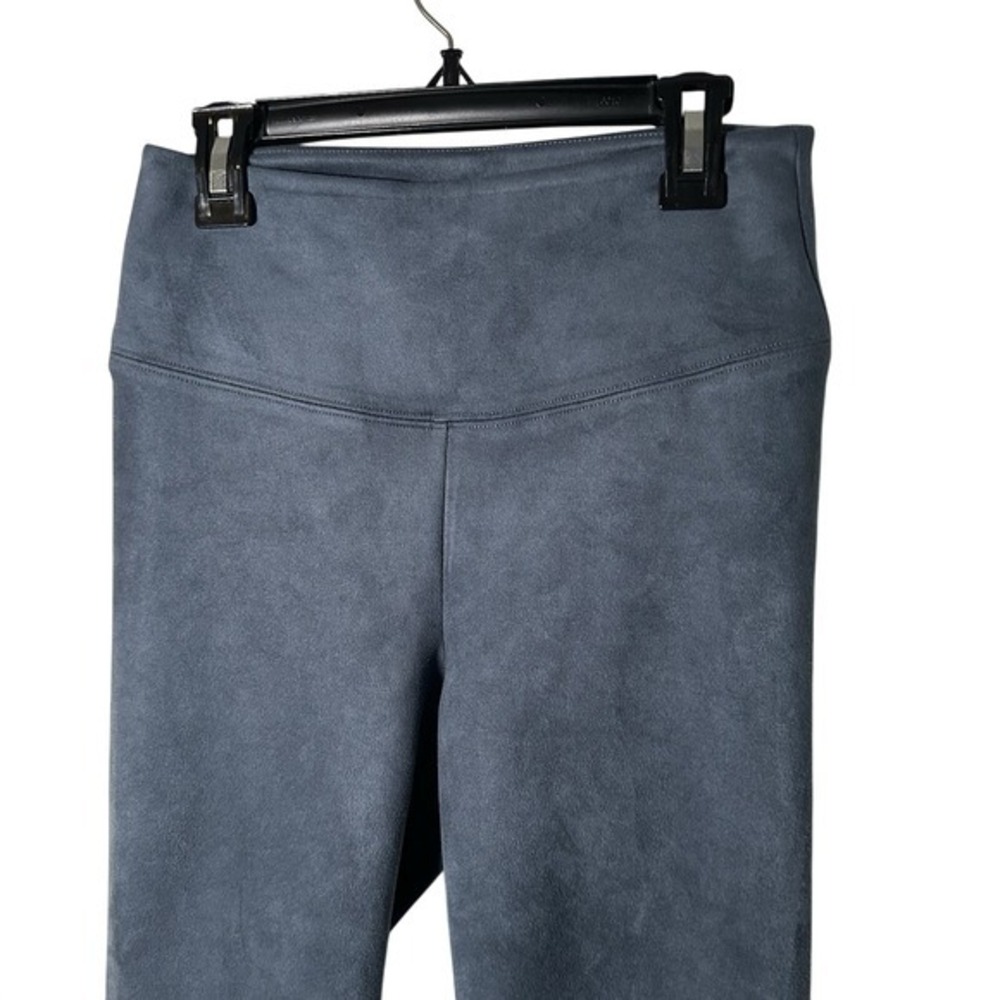 White House Black Market Size 0 Faux Suede Leggings Gray - Picture 3 of 9